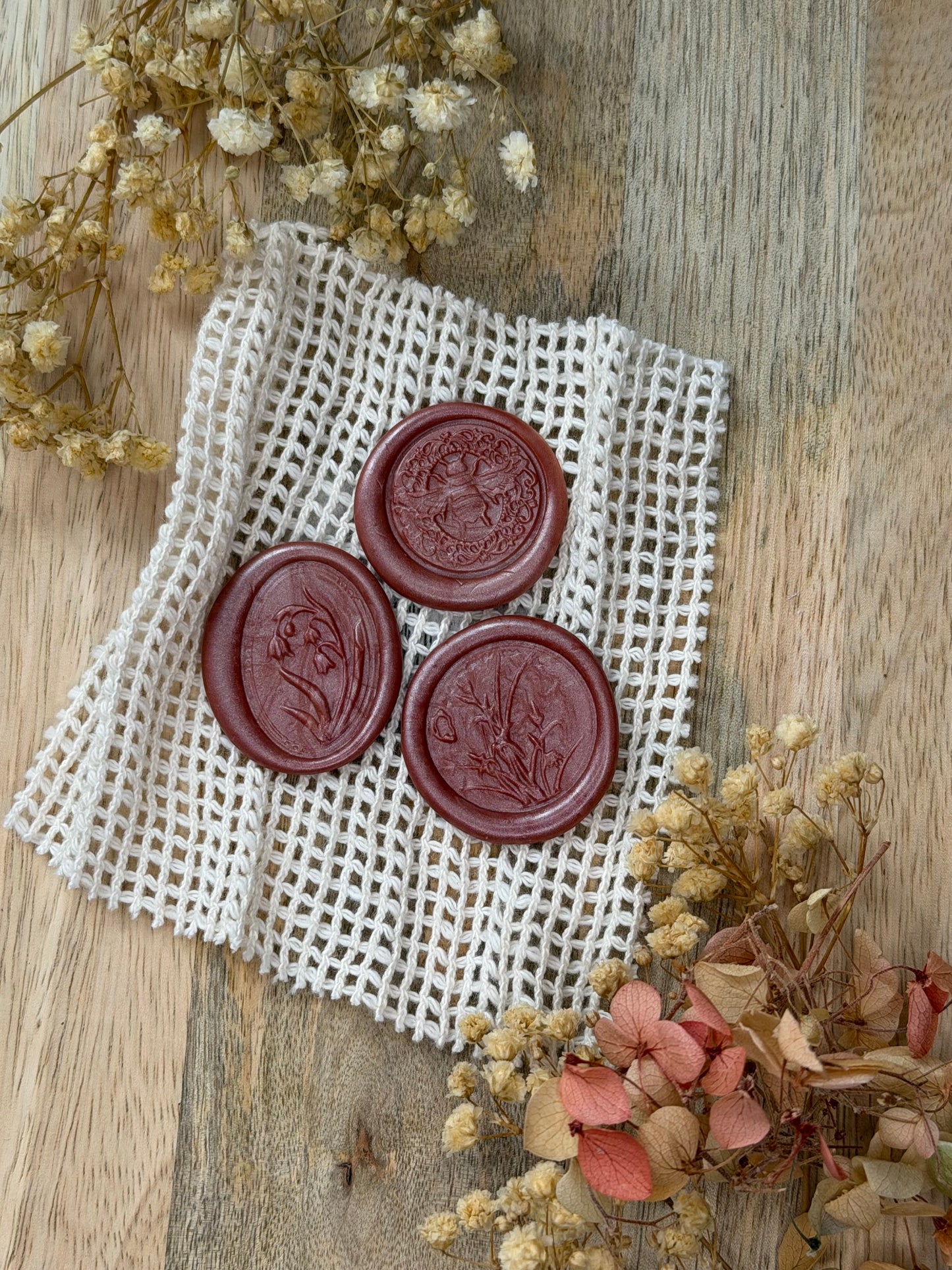 Botanical Peel & Stick Wax Seals